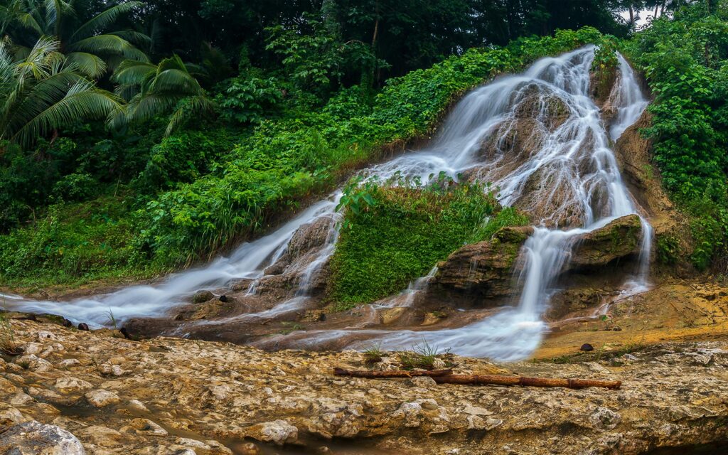 Picture Philippines Cebu Nature Waterfalls Tropics