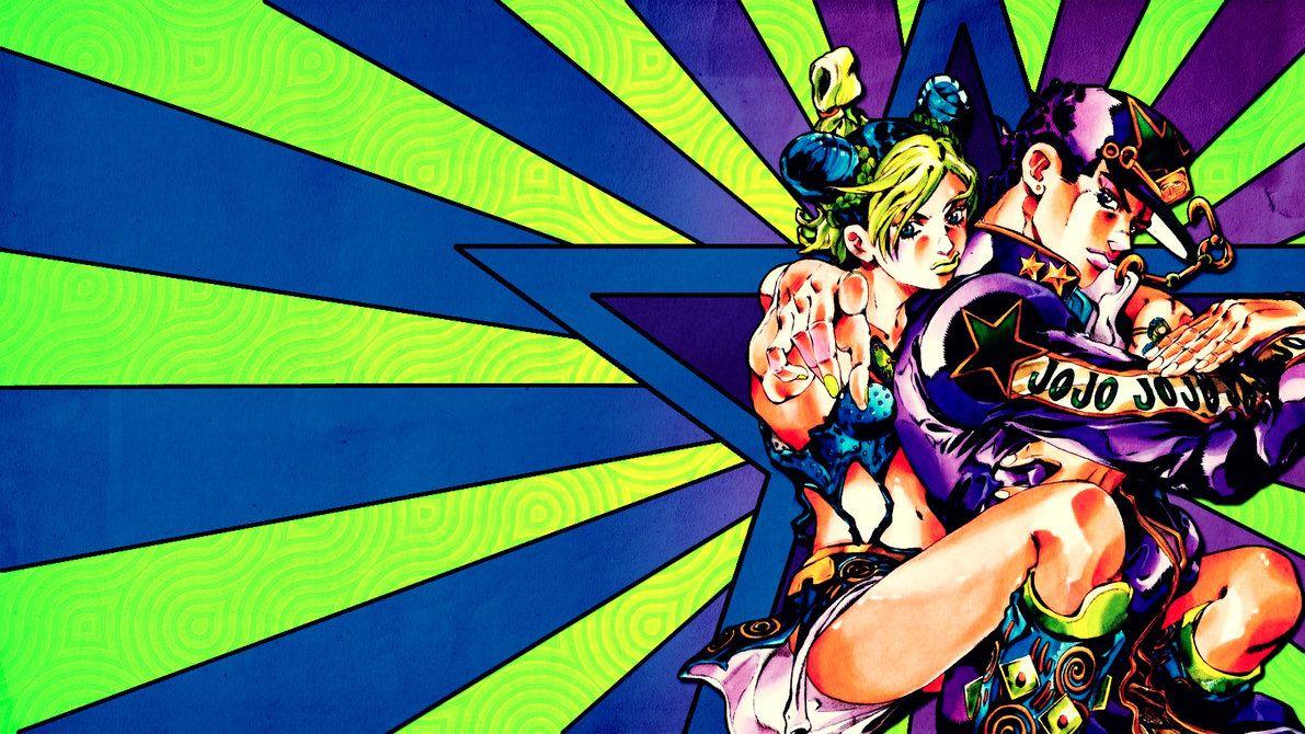 Jotaro and Jolyne Wallpapers by FrankyFingersX