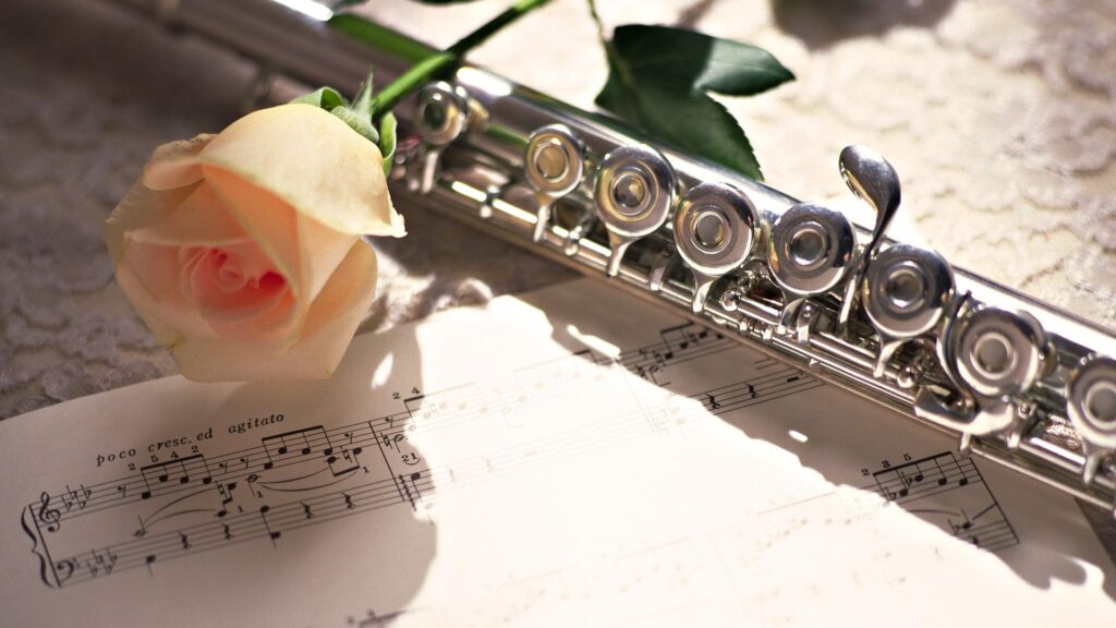 Download Wallpapers Flute, Piccolo, Musical Instrument