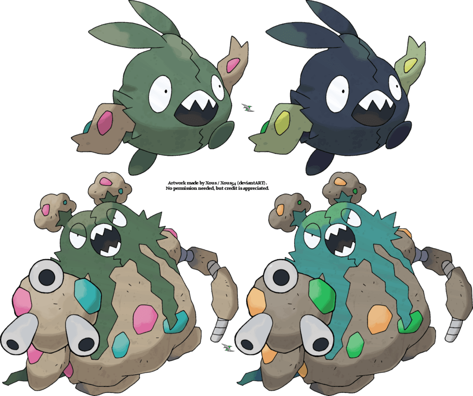 Trubbish and Garbodor v by Xous