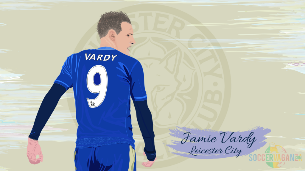 Jamie Vardy by SoccerVaganza