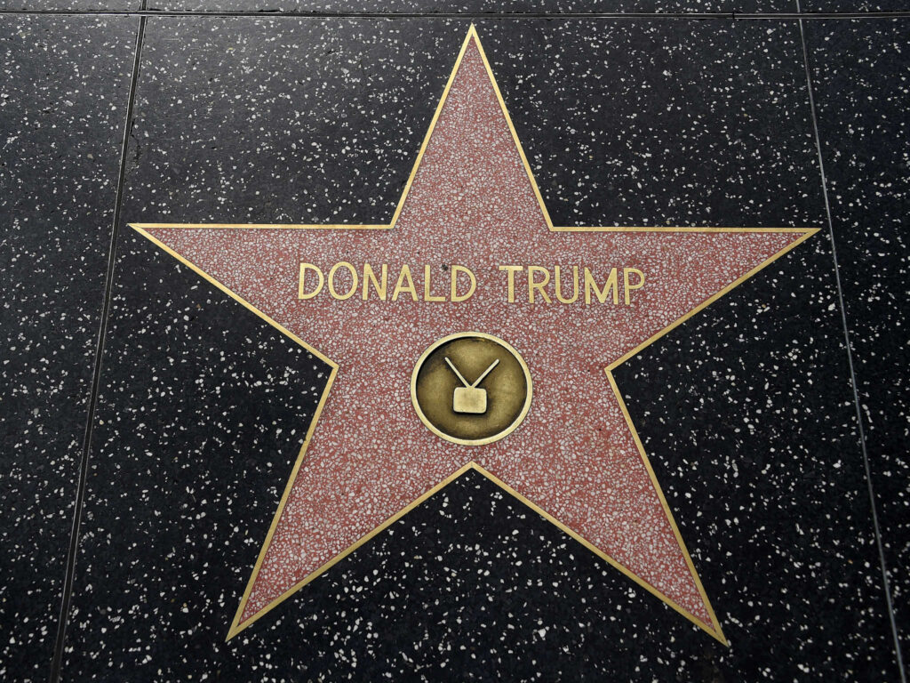 Trump’s Hollywood Walk of Fame star vandalised again