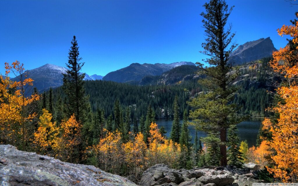 Bear Lake, Rocky Mountain National Park, Colorado ❤ K 2K Desktop
