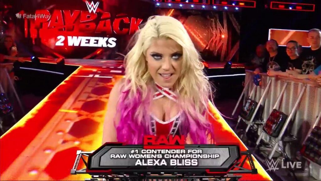 Alexa Bliss Becomes No Contender For Raw Women’s Title