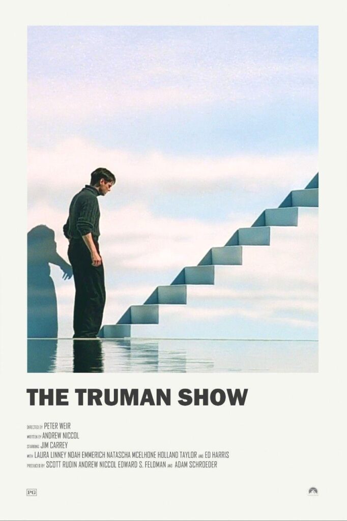 The Truman Show alternative movie poster Visit my Store