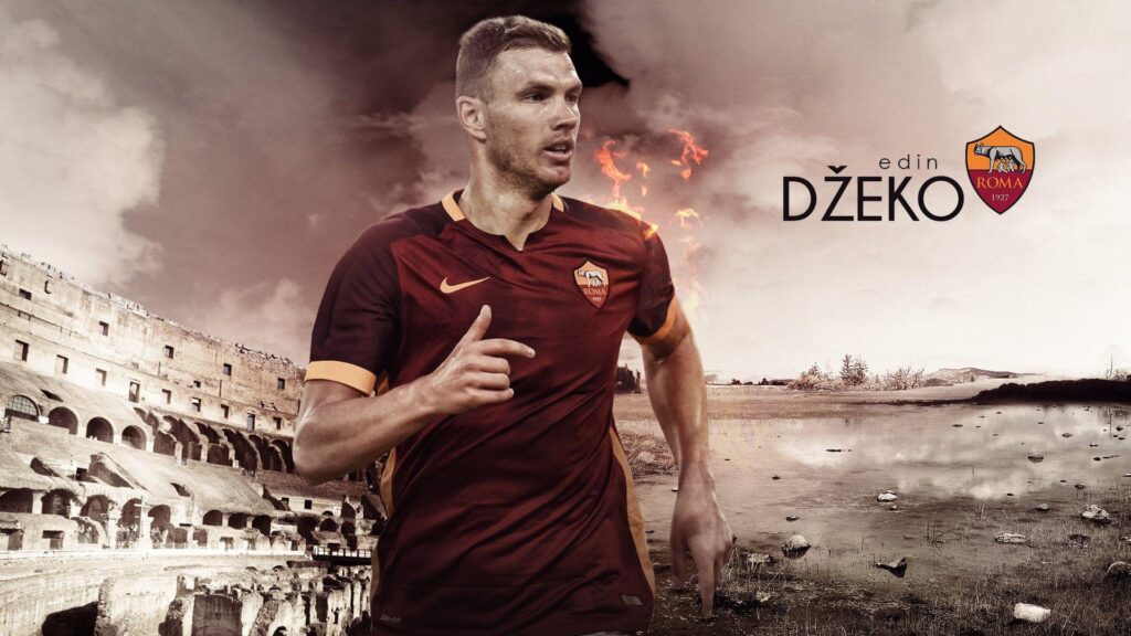 Edin Dzeko AS Roma | Wallpapers