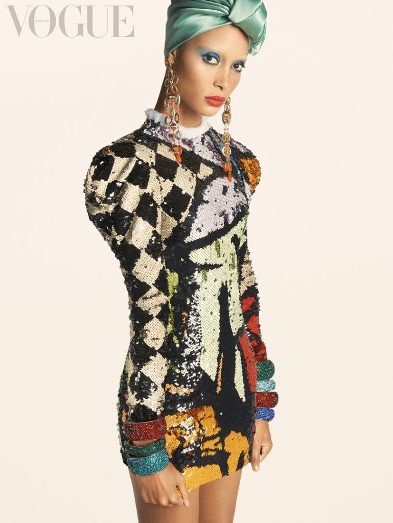 Adwoa Aboah for British Vogue December – Beauty Enxhi