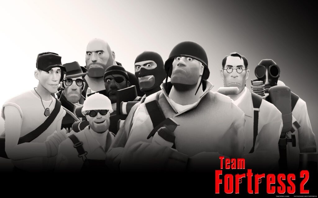 Team Fortress desk 4K PC and Mac wallpapers