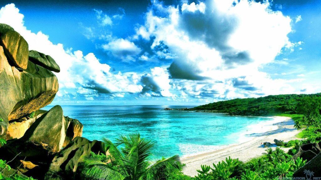 Download Beautiful Beach Seychelles Wallpapers