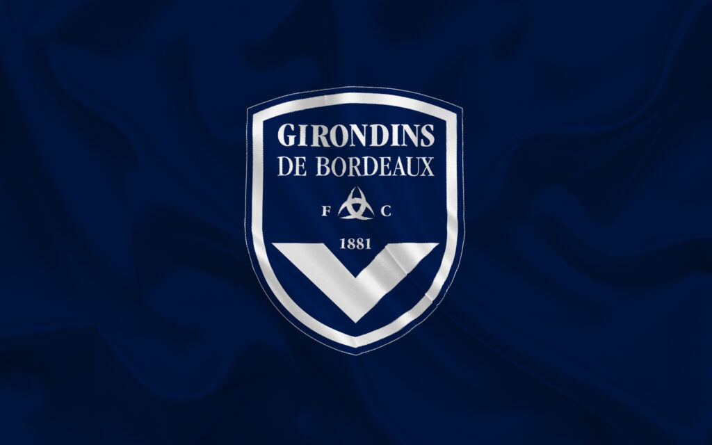 Download wallpapers Bordeaux, Football club, France, Ligue , emblem