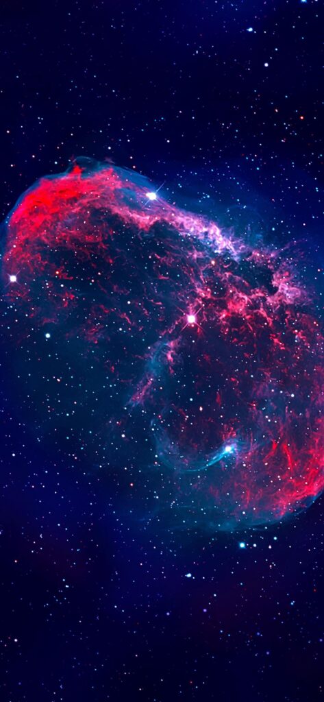 Download wallpaper The Crescent nebula