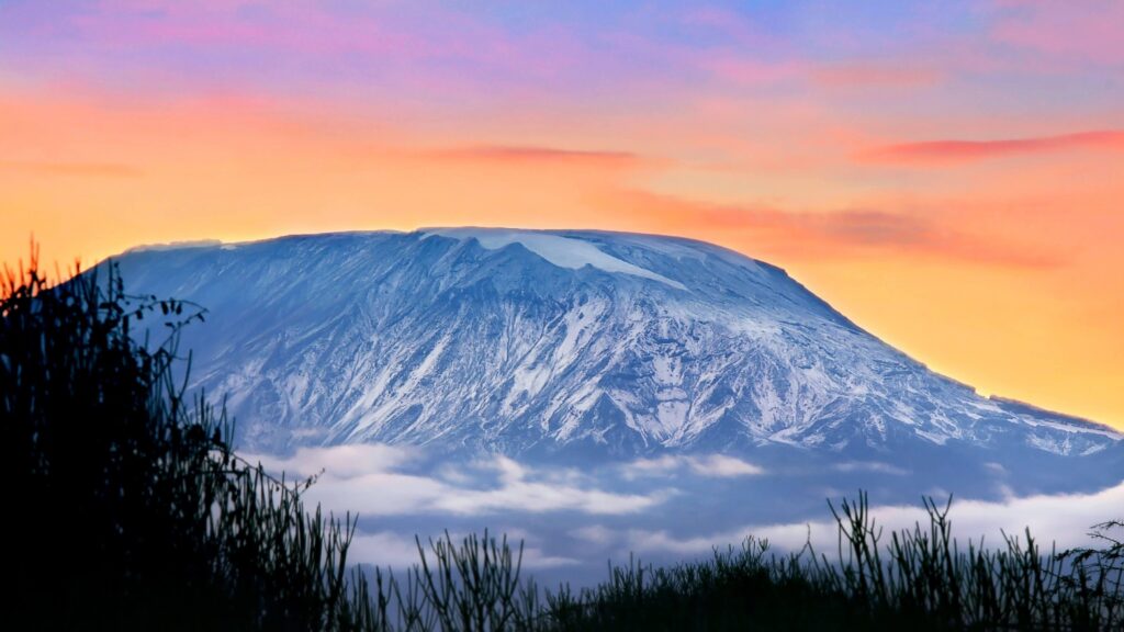 Mount Kilimanjaro at Sunset K Wallpapers