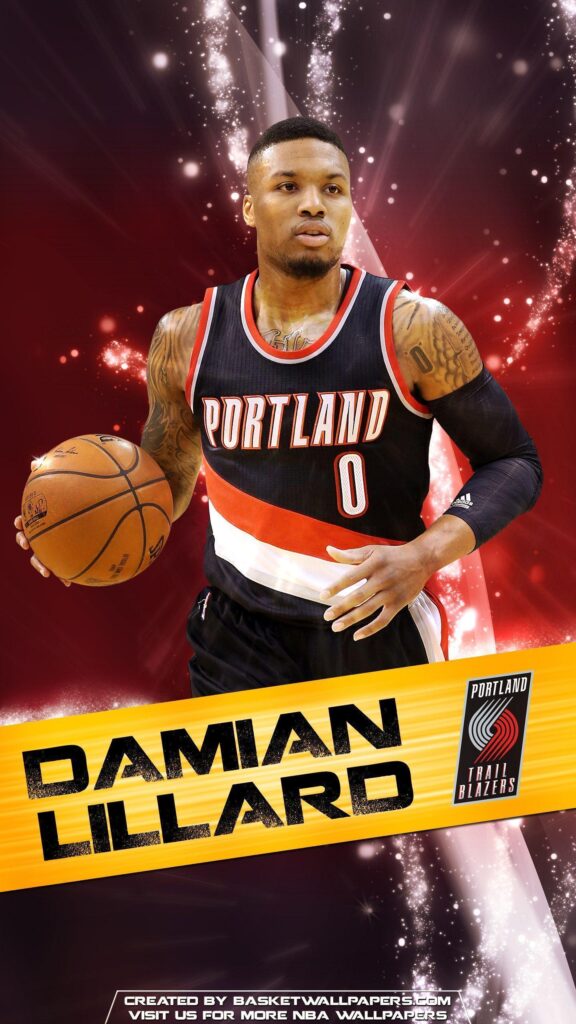 Damian Lillard Portland Trail Blazers Mobile Wallpapers