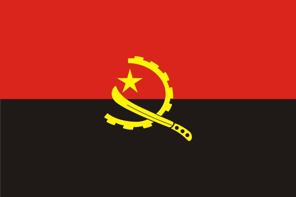 Angola Countries Flag 2K Wallpapers