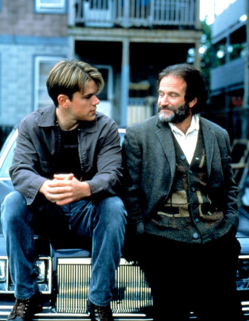 Matt Damon and Robin Williams in Ben Affleck & Matt Damon’s Good