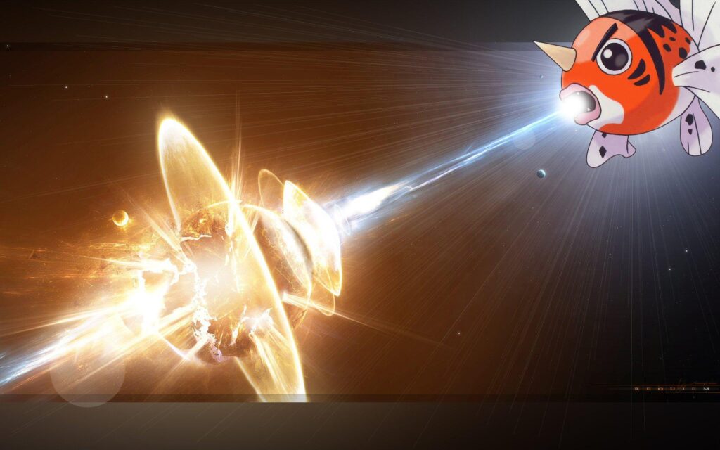 Seaking used Hyper Beam It was super effective! pokemon