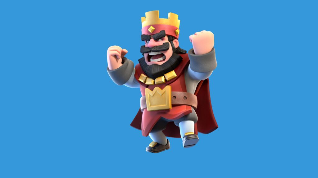 Clash Royale Red King Wallpapers