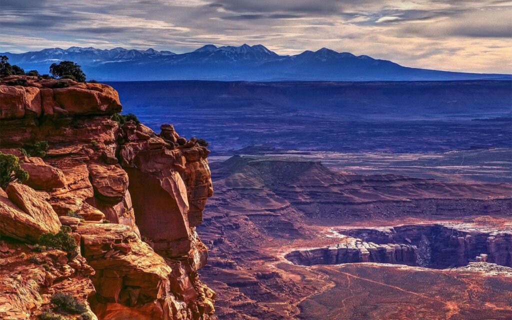 Canyonlands national park near moab utah