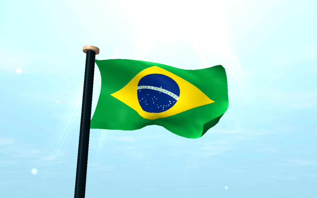 Brazil Flag D Free Wallpapers