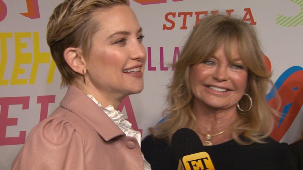 Kate Hudson Recalls Funny Moment When Goldie Hawn Visited