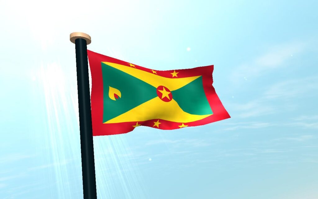 Grenada Flag D Free Wallpapers for Android