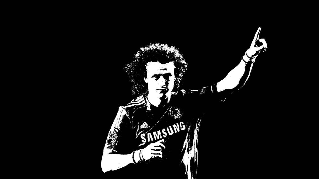 Black and White David Luiz Wallpapers chelseafc