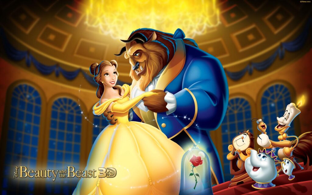 Disney Princess Wallpaper Beauty And The Beast D 2K wallpapers and