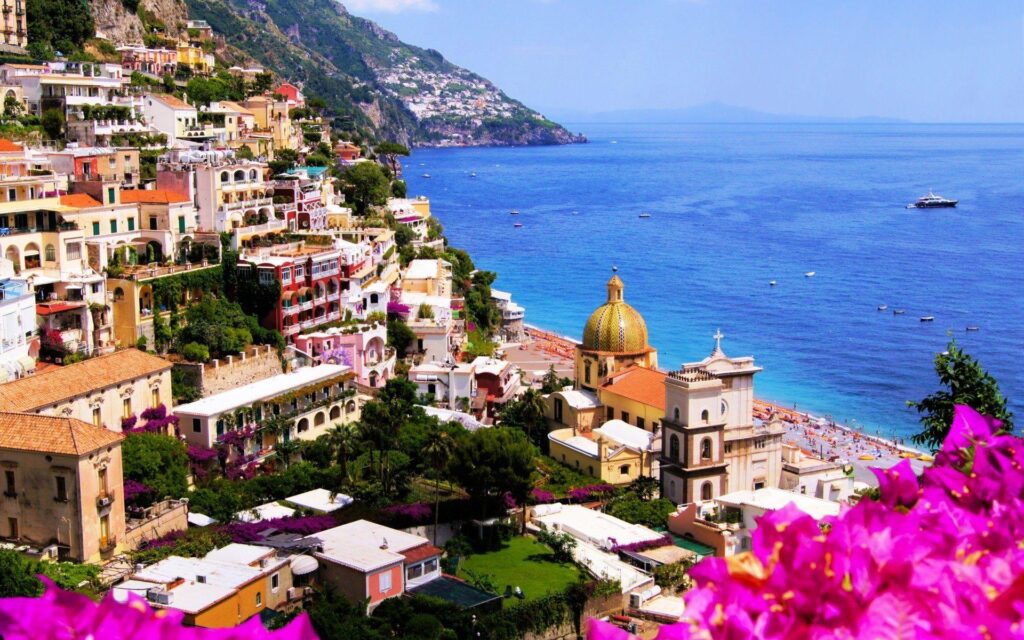 Amalfi Coast Beautiful City Wallpapers 2K Free Download
