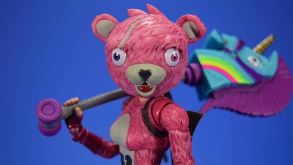 McFarlane Toys Fortnite Cuddle Team Leader Video Review and Quick