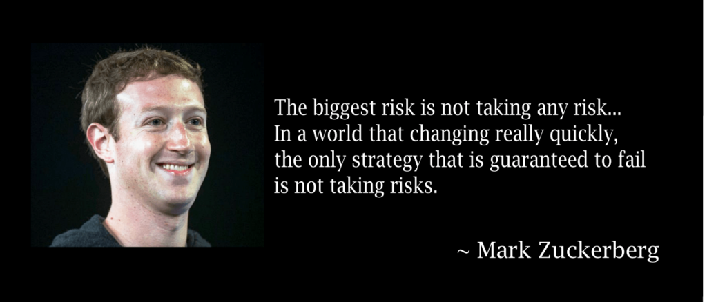 Mark Zuckerberg Inspiring Quotes Wallpaper on Entrepreneurship