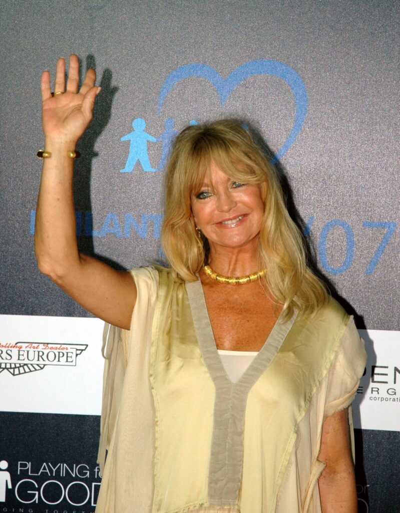 Goldie Hawn Wallpaper “Playing for Good” Philanthropic Summit HD