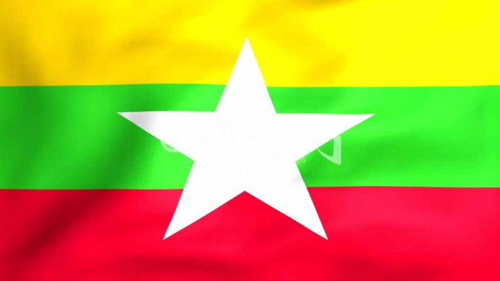 Flag Of Myanmar asia wallpapers