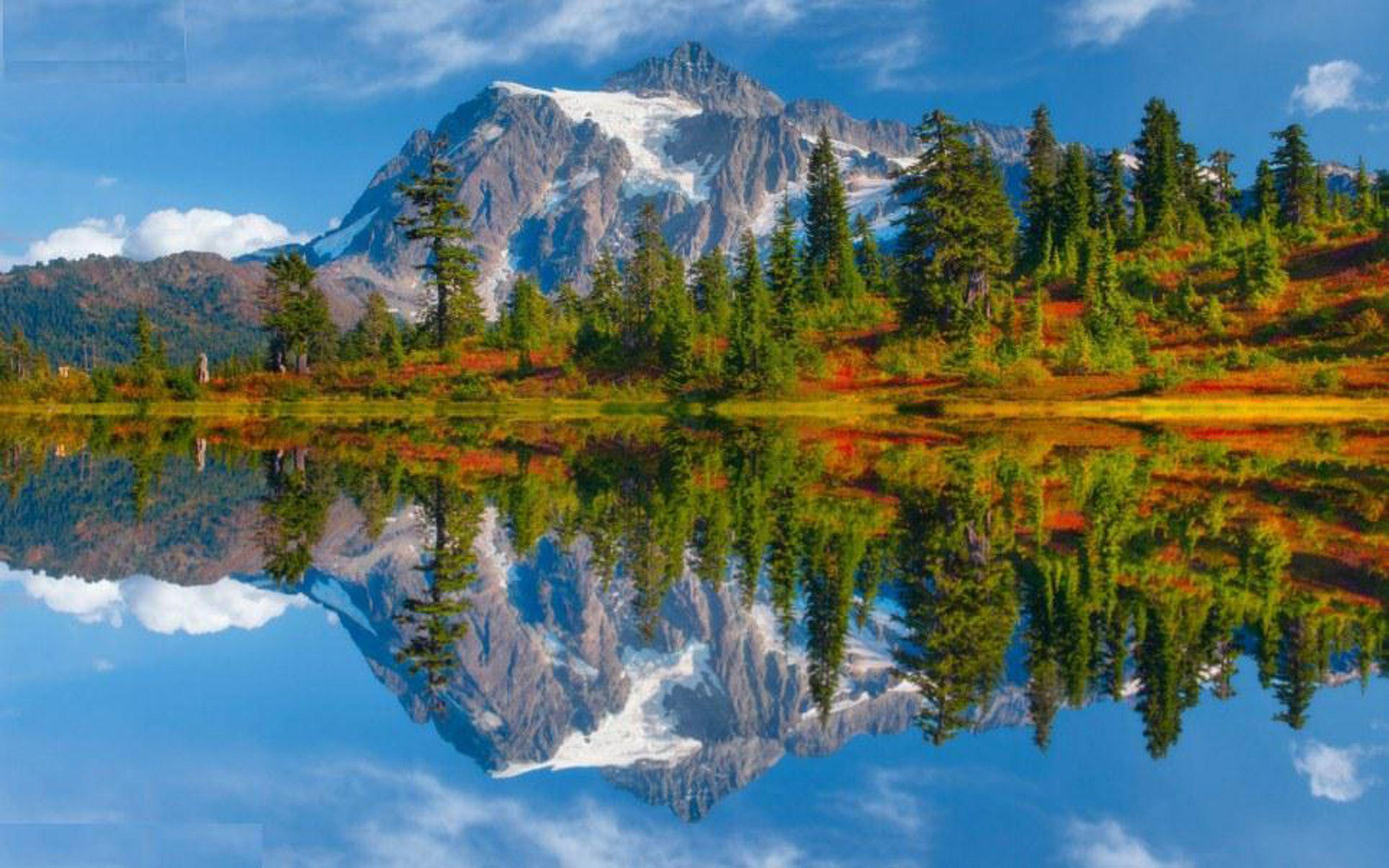 North Cascades National Park, Washington Usa Autumn Lidscape