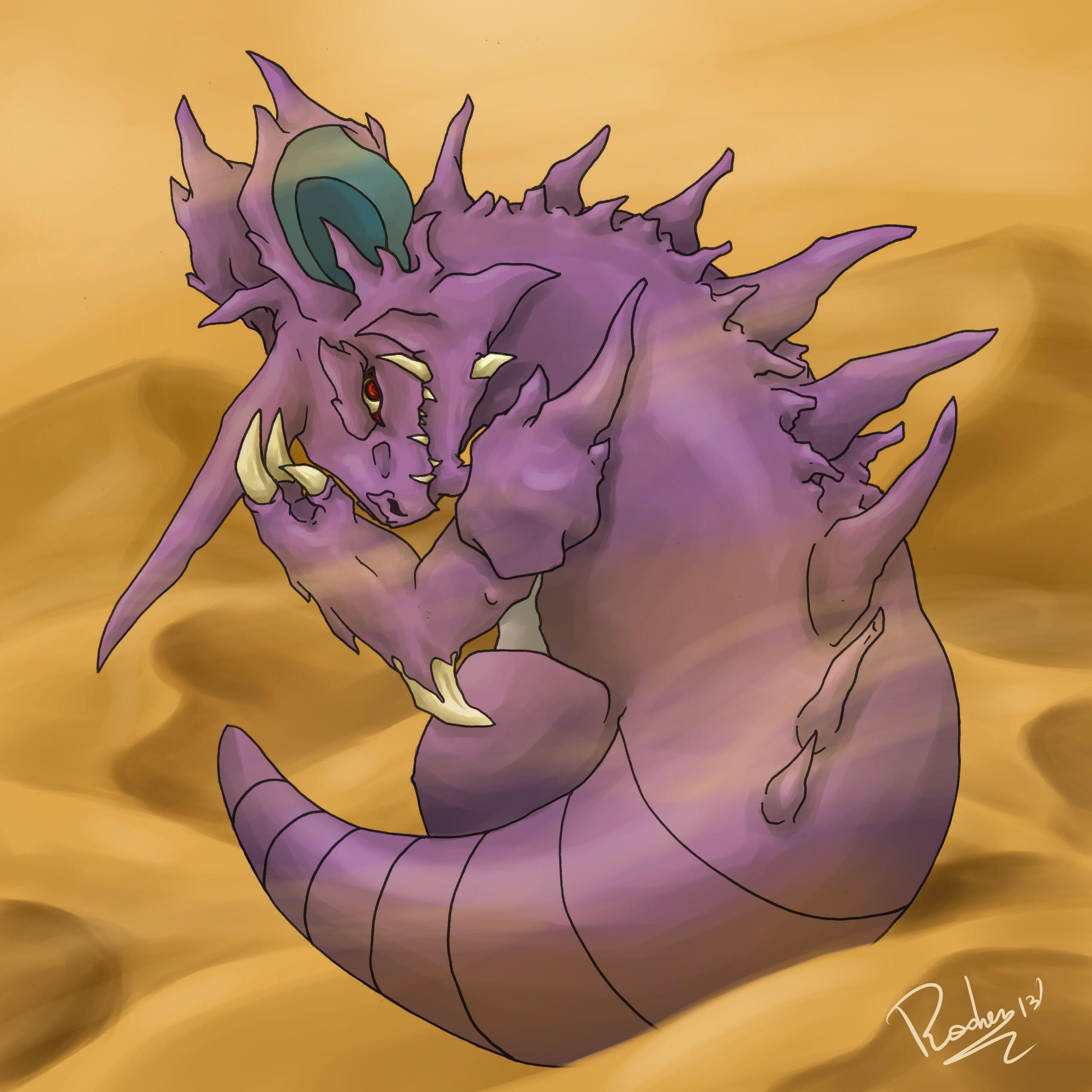 Nidoking by Radven