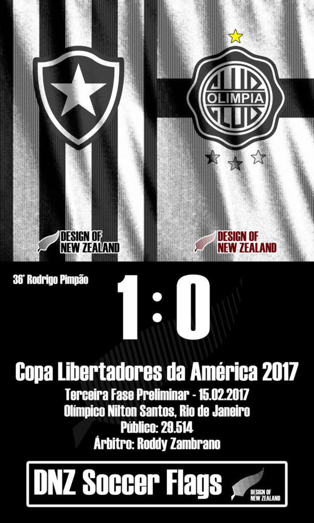DNZ Soccer Flags Wallpapers Botafogo x Club Olimpia