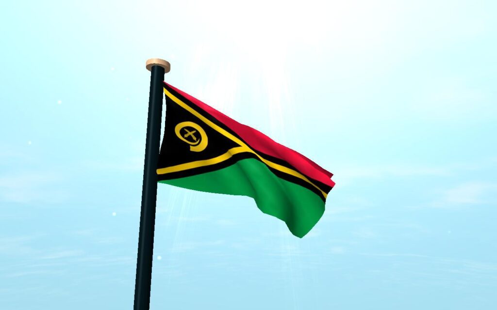 Vanuatu Flag D Free Wallpapers for Android