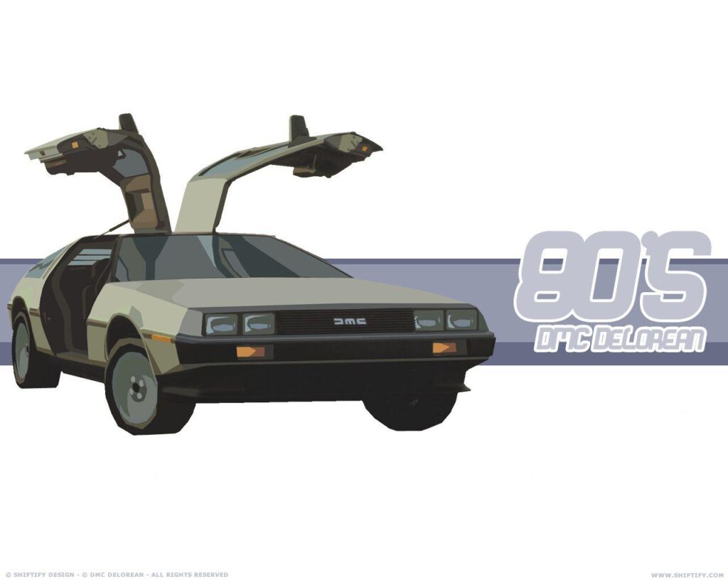 Back to the Future Обои DeLorean 2K Обои and backgrounds фото