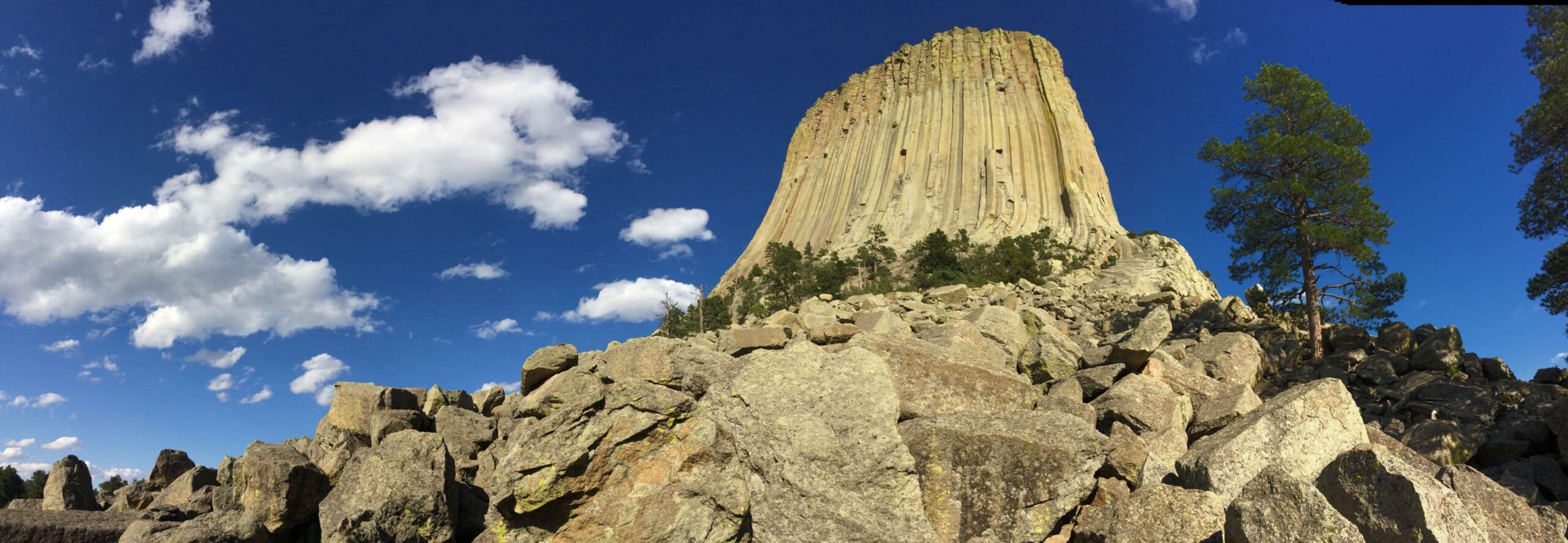 Devils tower, panoramic view k wallpapers and backgrounds