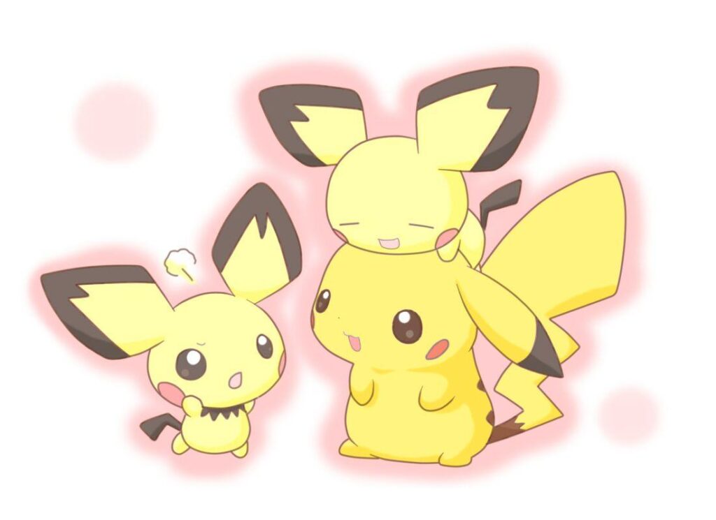 Cute Pichu Pikachu Pokemon Wallpapers