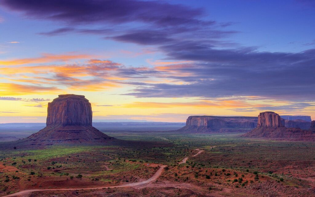 Monuments Utah Beautiful Desert Landscape Free Wallpapers for 2K