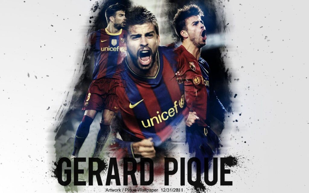 Gerard Pique Barcelona Wallpapers 2K Download