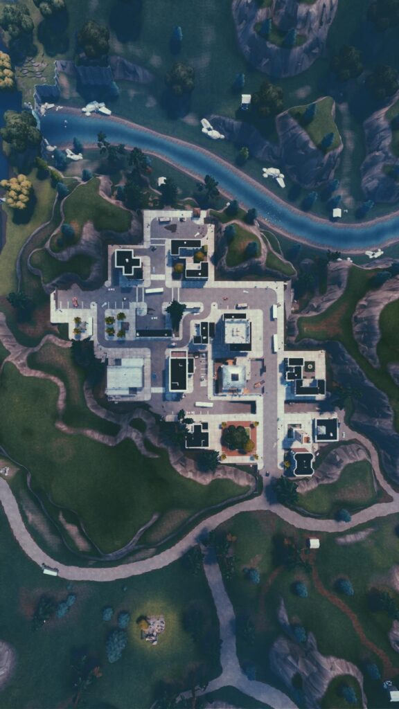 Fortnite Tilted Towers Phone Wallpapers