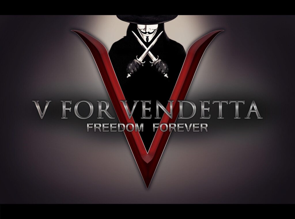 V for Vendetta desk 4K wallpapers