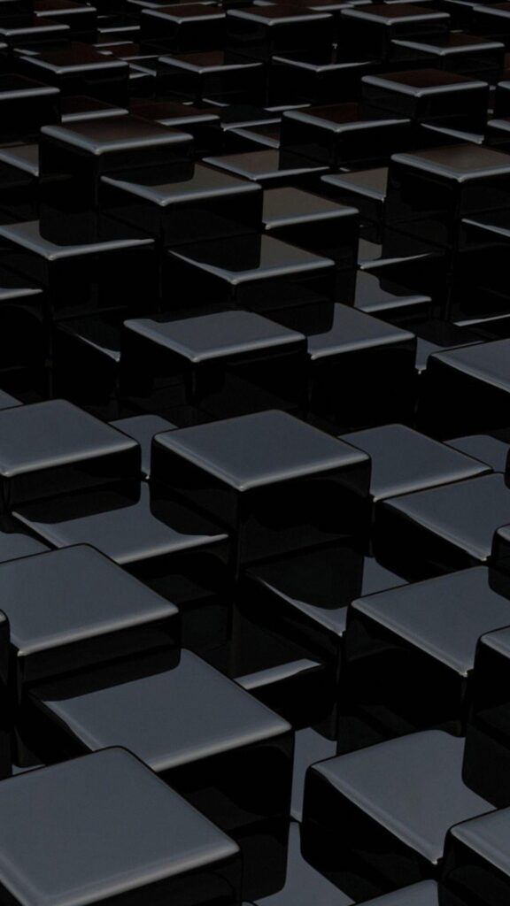 Black Cubes d samsung galaxy a Wallpapers 2K
