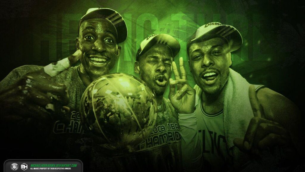 Boston Celtics The Big Three wallpapers by michaelherradura on