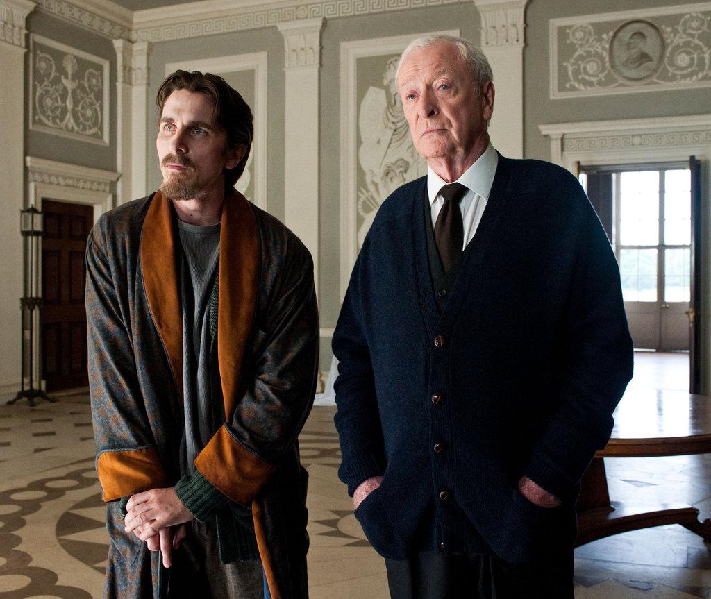 Michael Caine and Christopher Nolan and Oscar