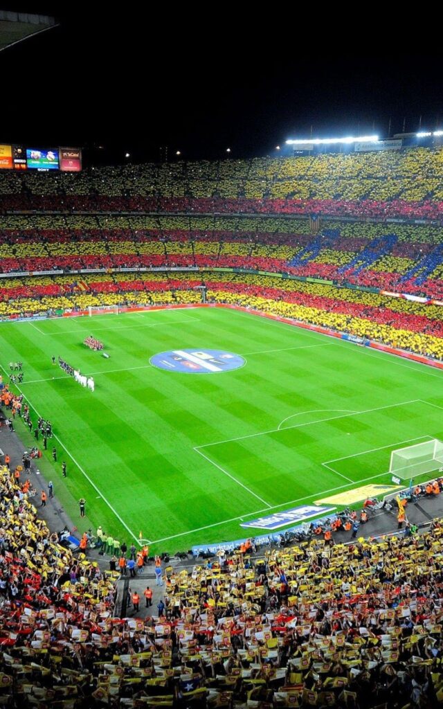 Download Stadium, Camp Nou, Barcelona, Spain Wallpapers