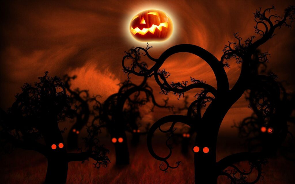 Sizzling Halloween Wallpapers