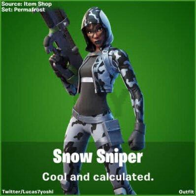 Snow Sniper Fortnite wallpapers