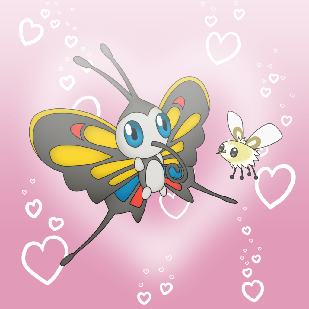 Beautifly and Cutiefly by CyaniDairySentinel